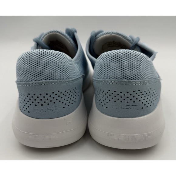 Kizik Madrid Eco Knit Hands Free Wmn's Sz 10 Men's 8.5 Slip On W Lace Tie Blue - Picture 3 of 8